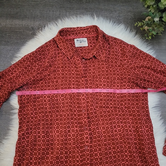 Anthropologie Holding Horses Sammie Printed Buttondown Size XS - Picture 7 of 11